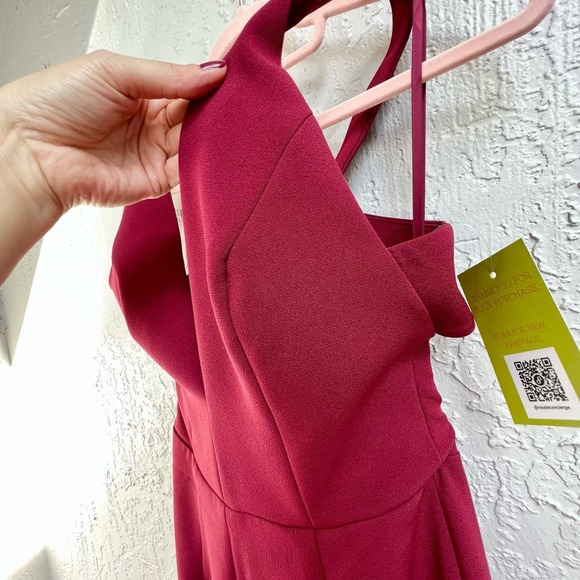 Lovers+ Friends burgundy maxi dress size 2 - Picture 5 of 8